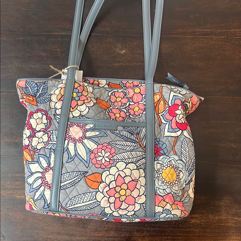 Floral Patterned Tote Bag